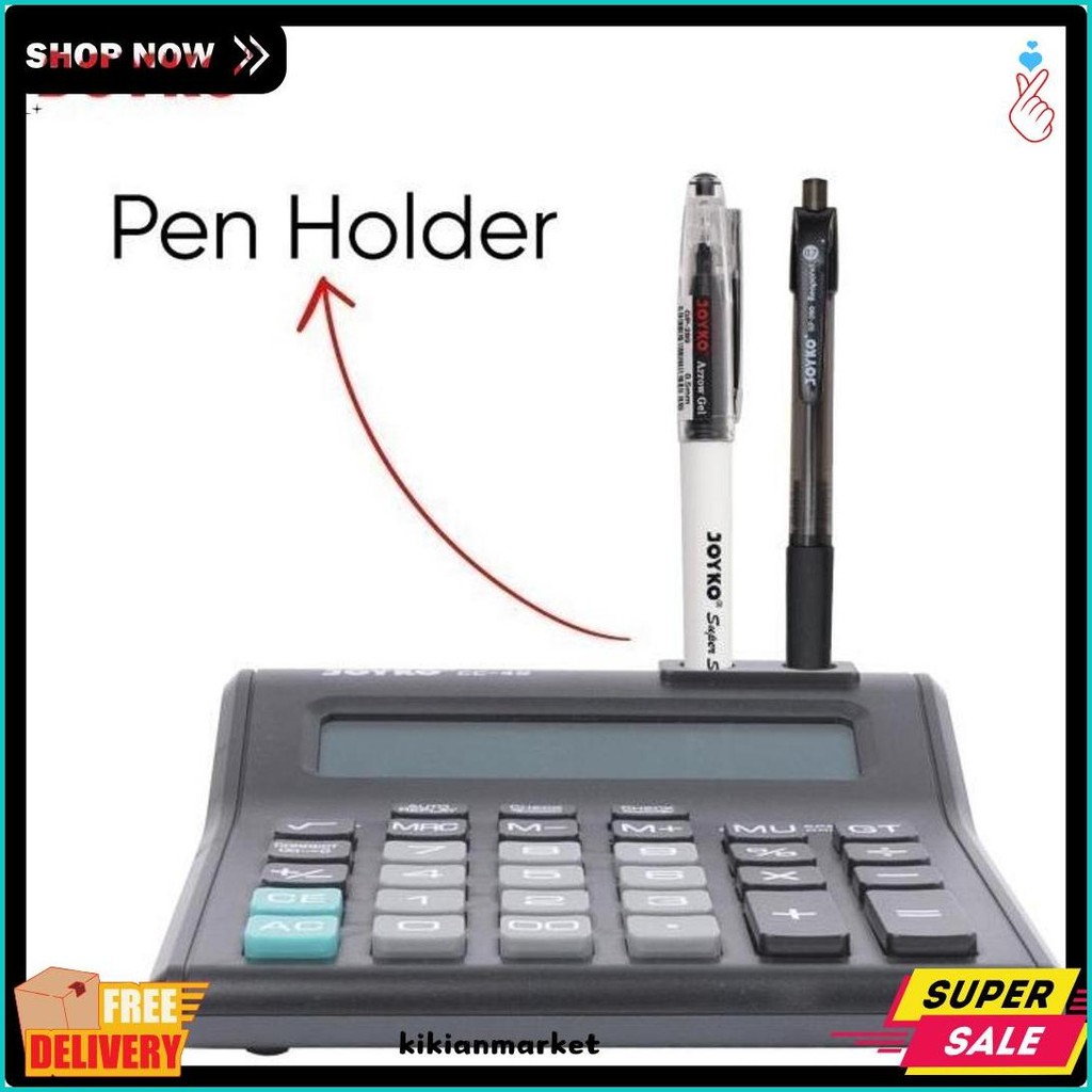 

Kalkulator Dagang 2 Layar Cc 49 Dual Display Calculator 12 Digit Joyko (Gratis Baterai) Terlengkap Dan Termurah