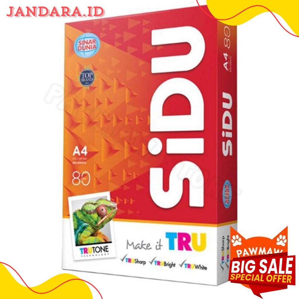 

Kertas Hvs A4 80 Gram Sinar Dunia ( Rim ) Diskon