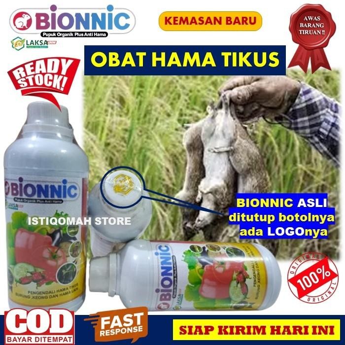 Bionnic 500Ml Obat Tikus Paling Ampuh Buat Di Sawah - Obat Tikus Paling Ampuh Kering Tidak Bau - Oba