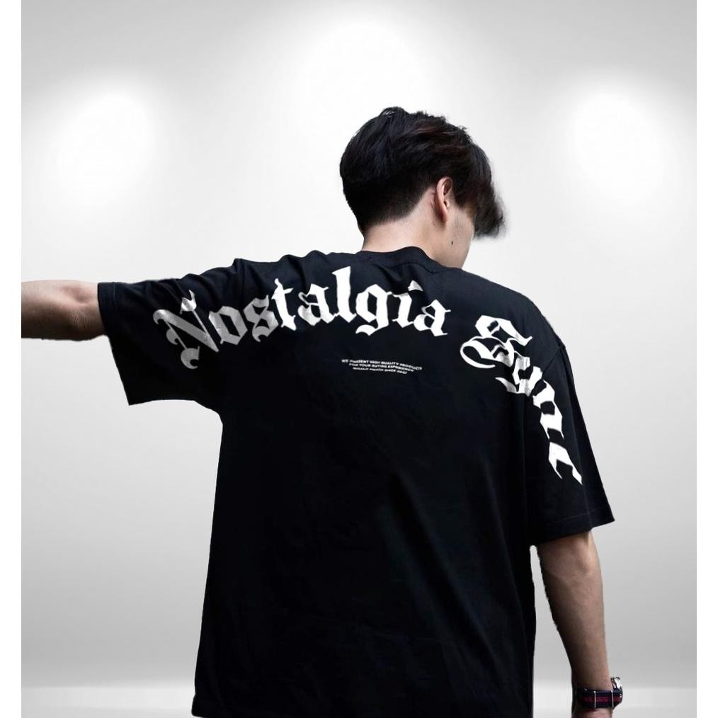 Promo Bsl - 61 Bisalo Baju Kaos Pria Wanita Lengan Pendek Motif "Nostalgia Sync" Digital Printal Kao
