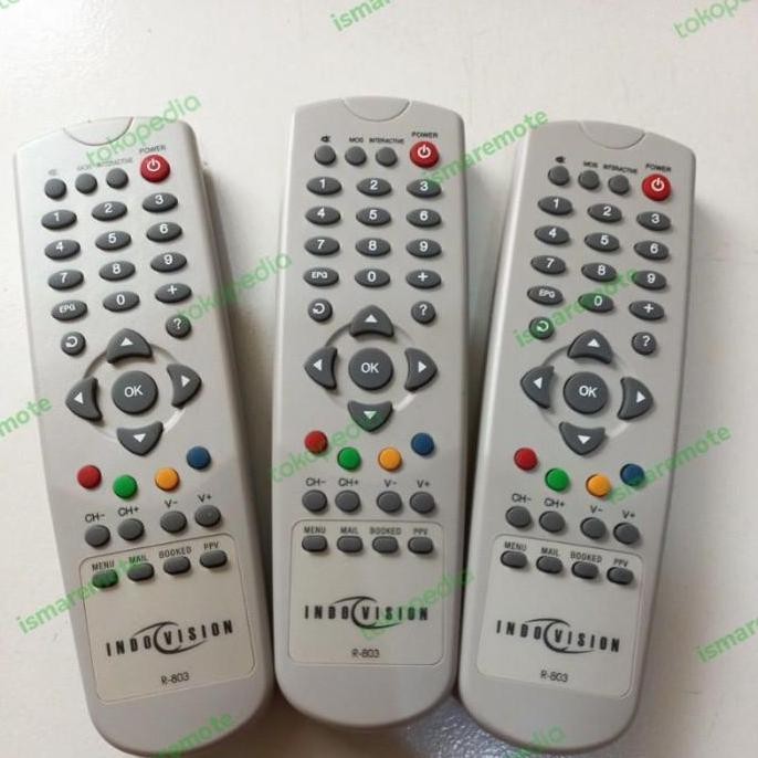 REMOTE REMOT INDOVISION TOP TV.ORIGINAL ASLI