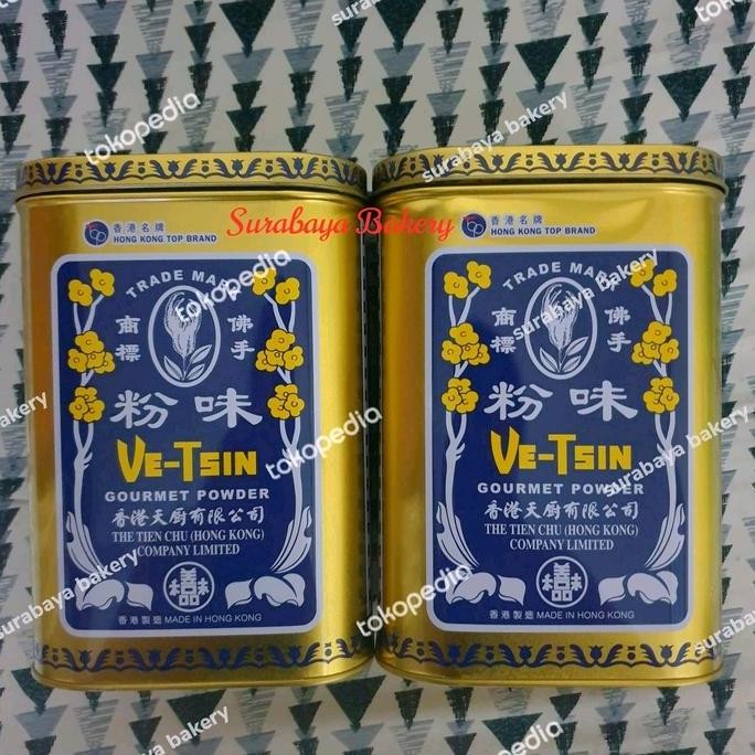 

Vetsin HongKong / Ve Tsin Gourmet Powder HongKong 2250gr(KALENG BESAR)