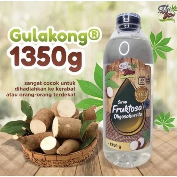 

Gulakong Gula Tapioka/Gula Singkong Murni netto 1350gram