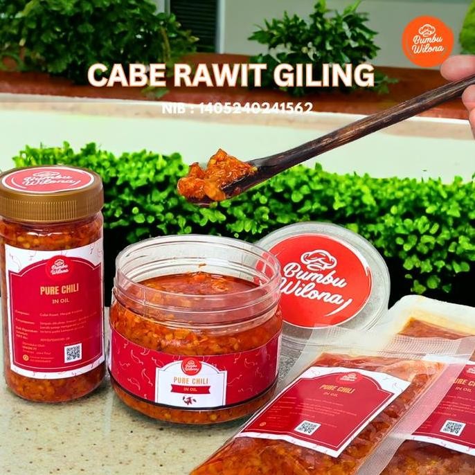 

CABAI RAWIT CABE DALAM MINYAK CHILI IN OIL FRESH HOMEMADE SIAP MASAK ATAU SAJI