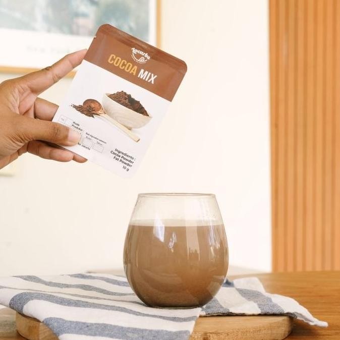 

Minuman Coklat Instant Keto - Cocoa Mix Keto - 1 Pack Isi 5