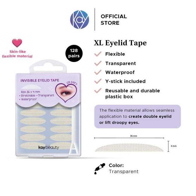 TERLARIS - Kay Beauty XL Eyelid Tape