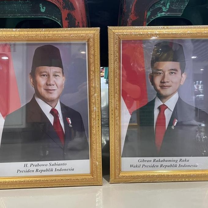 Foto Presiden Ri / Bingkai Foto Presiden Dan Wakil Presiden