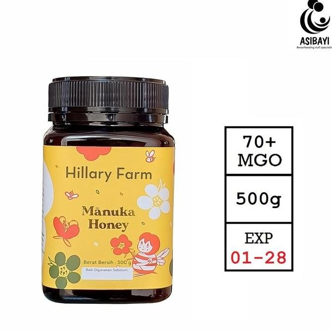 

Hillary Farm Manuka Honey 500gr Madu New Zealand Asli Original