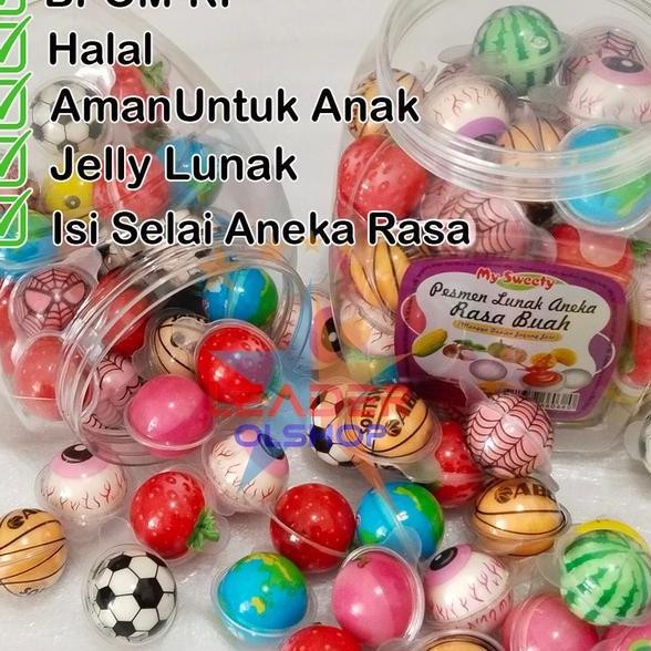 

Permen Bumi Jelly Halal Aneka Rasa Buah