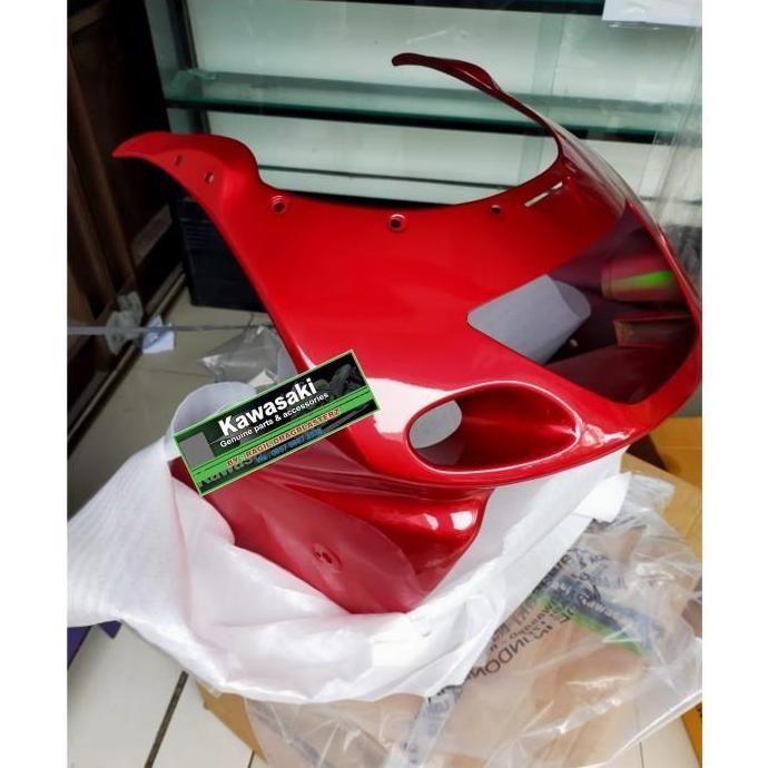 fairing atas ninja rr old merah maron orinal Kawasaki