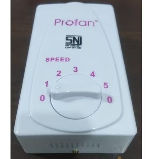 PROFAN SAKLAR / DIMMER KIPAS ANGIN 5 KECEPATAN