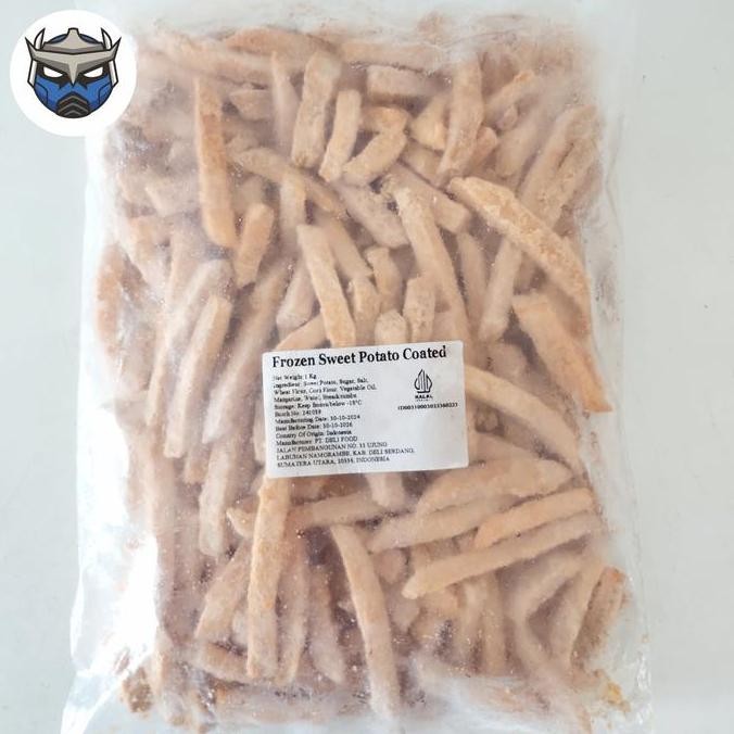 

Frozen Sweet Potato Stick Coated 1Kg - Ubi Goreng Renyah Beku Asli