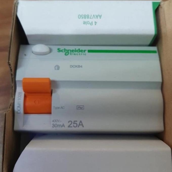 ELCB DOMAE SCHNEIDER 4P 25 30MA