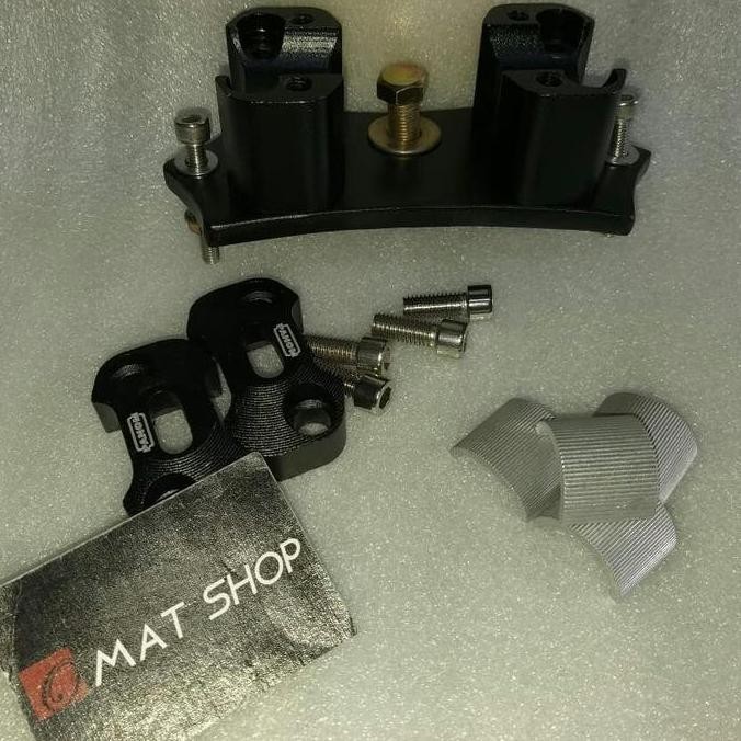 Raise + Breket Dudukan Stang Cross bar / Fatbar R15 v2 Old PNP