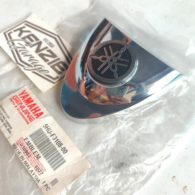 Emblem Panel Dasi dada F1ZR FIZR chrome Orinal YGP