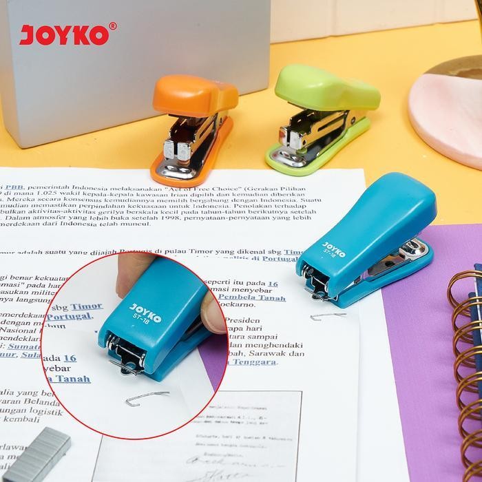 

WSS Stapler dan Staples Isi Jepretan Joyko ST-18 1 Set ( Stepler + Isi )