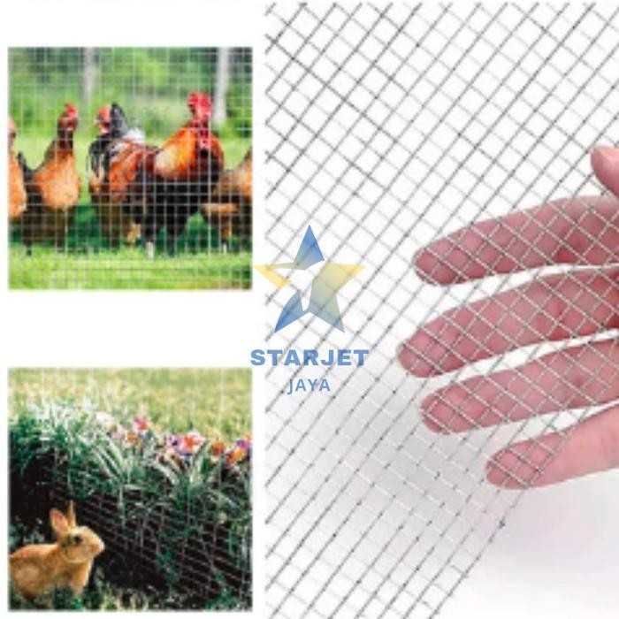 Pagar Jaring Kawat Ram Loket Kandang Kurungan Ayam Galvanis Anti Karat Original Dan Terpercaya