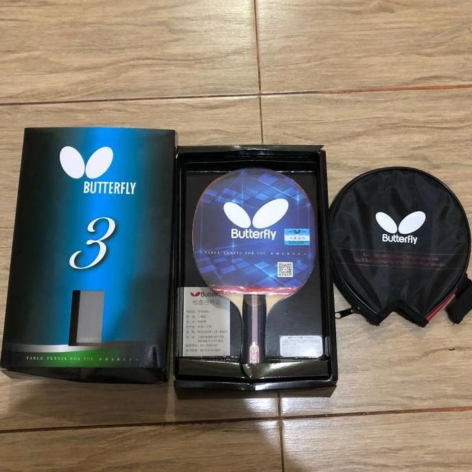 BEBAS ONGKIR - Bet Pingpong Bat Tenis Meja Bat Pingpong Butterfly TBC 302 ORIGINAL