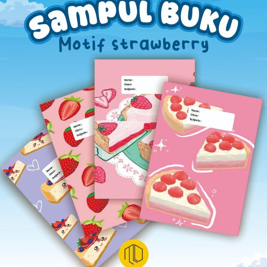 

Sampul Buku Aesthetic Isi 10 Pcs Sampul Buku Motif Strawberry Sampul Buku Book Cover A5B5 Sampul Buku Kotak Sampul Buku Aesthetic Book Cover Kertas Kado Wrapping R Kertas Sampul Sampul Buku Custom Desain 2