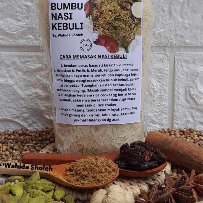 

PAKET BASMATI 500gr LENGKAP DENGAN REMPAH Alami Bubuk Kapulaga Hijau