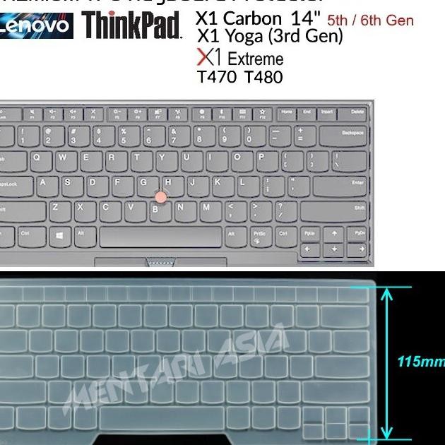Keyboard Protector Thinkpad X1 Carbon Clear