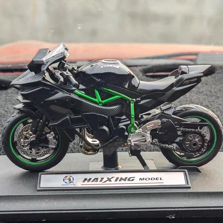 Nld-1419 Gt| 1:18 Miniature Motor Balap Yamaha Ducati Ninja H2R Diecast Motor Gp Yamaha Miniatur Mot