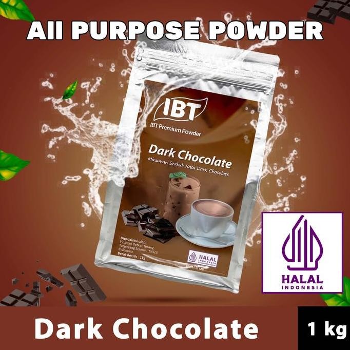 

Baru Bubuk Minuman Chocolate Dark 1Kg - Serbuk Coklat Premium Untuk Bubble Tea