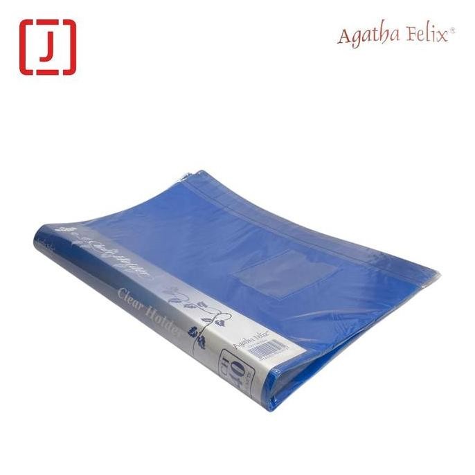 

Original Felix Clear Holder Folio Plastik Isi 40 Lembar Biru