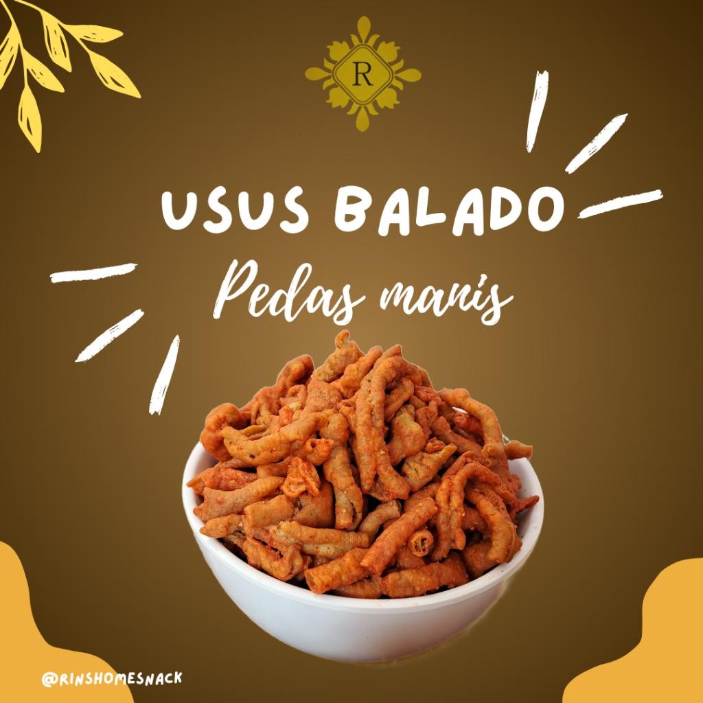 

Kripik Usus Balado Pedas Manis 500Gr Berkualitas