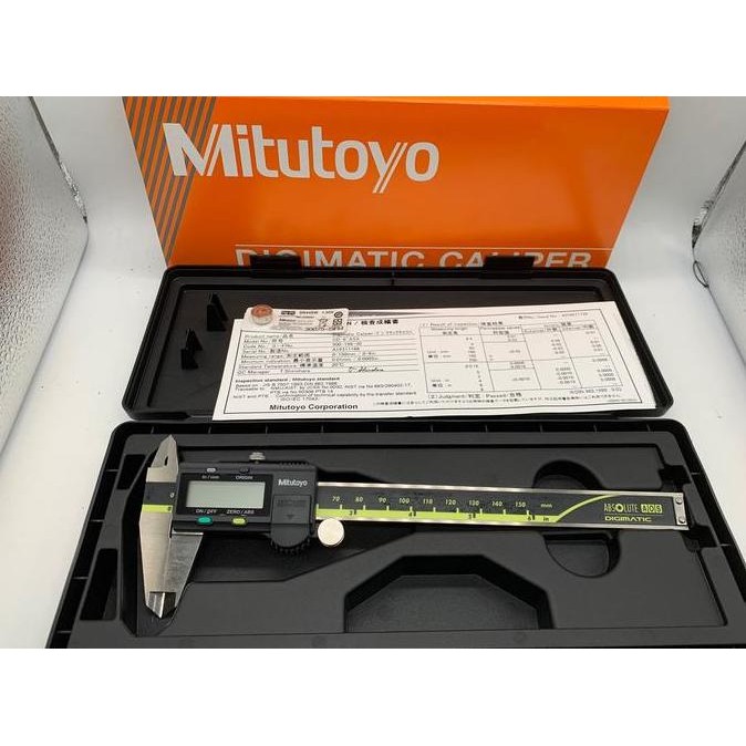 Caliper Digital 6" Caliper Mitutoyo 0-150Mm Sigmat 6 Mitutoyo Original Masih Ada