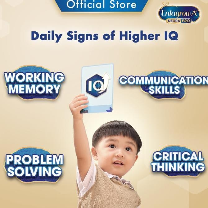 

Enfagrow A+ 3 Susu Formula Anak 1 - 3 Tahun Vanila 3000 gr AS