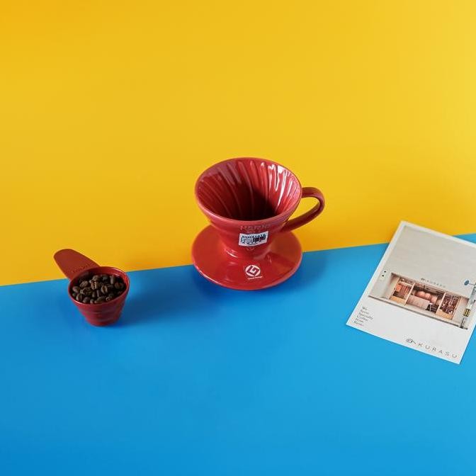HARIO V60 Dripper 01 Ceramic Red