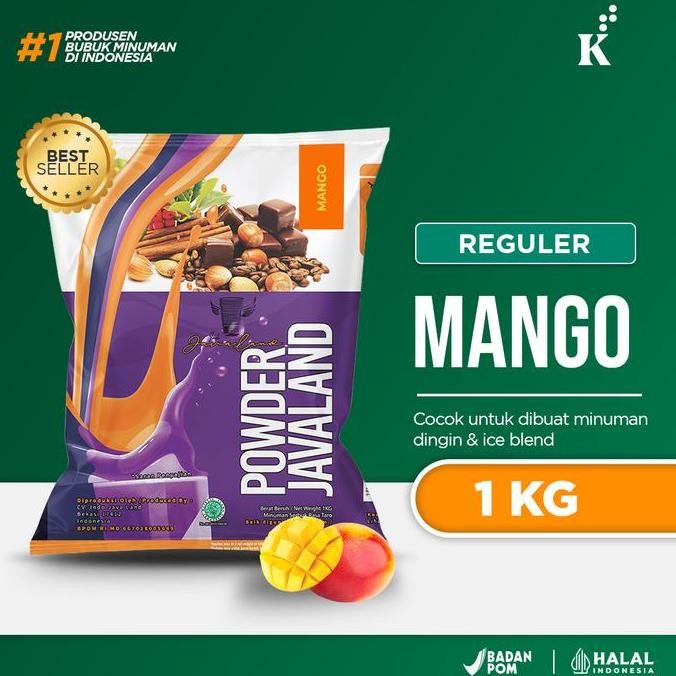 

Baru Javaland Mango Bubble Drink 1Kg - Bubuk Minuman Rasa Mangga Original Cocok Untuk Topping & Cafe