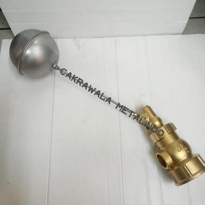 Pelampung Toren Radar Toren Drat 1/2" Inch Kuningan Bola Stainless Terbaik
