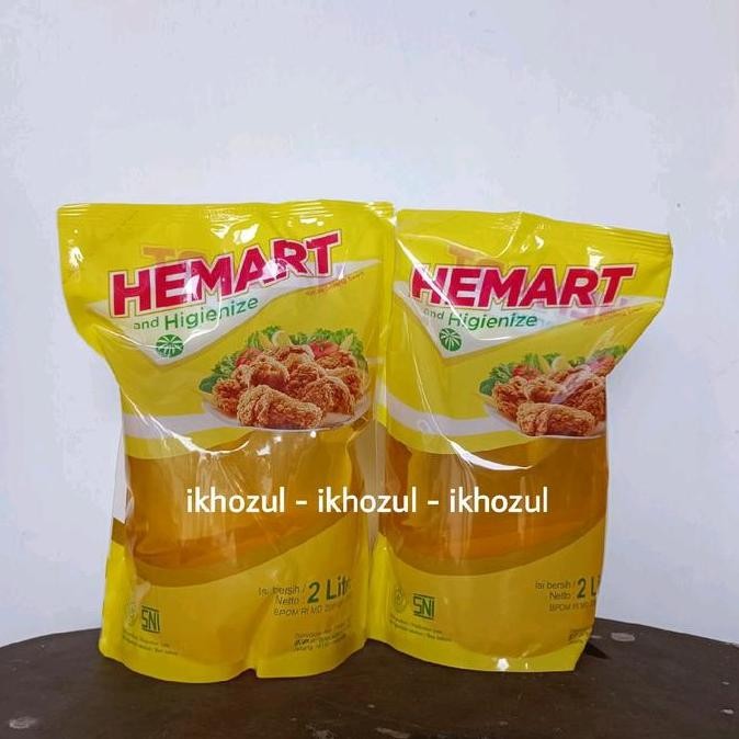 

Minyak Goreng Hemart 2L, Kelapa Sawit,Cooking Oil