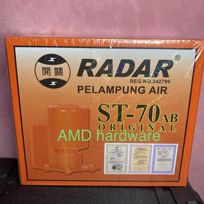 Radar Toren Otomatis Pelampung Air Pemutus Arus Auto Pingguin St-70 Ab Terbaik