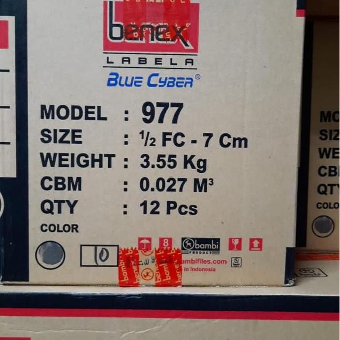 

Odner Kwitansi Murah Benex Bambi / Box / 12 Pcs