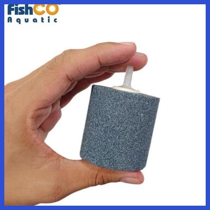 (RATUBEE) BATU AERATOR AERASI / GELEMBUNG UDARA AQUARIUM /AIR STONE 48MM X 50MM PERALATAN AQUARIUM I