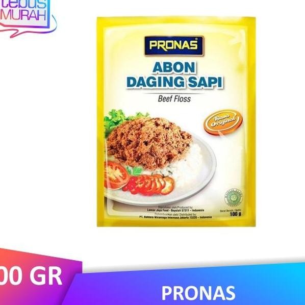 

Pronas Abon Daging Sapi 100 Gr