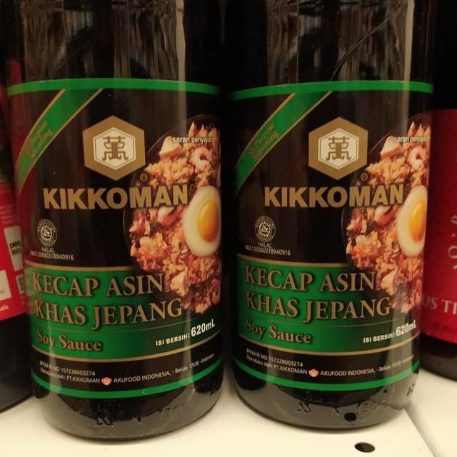 

Kikkoman Kecap Asin Jepang Soy Sauce 600Ml