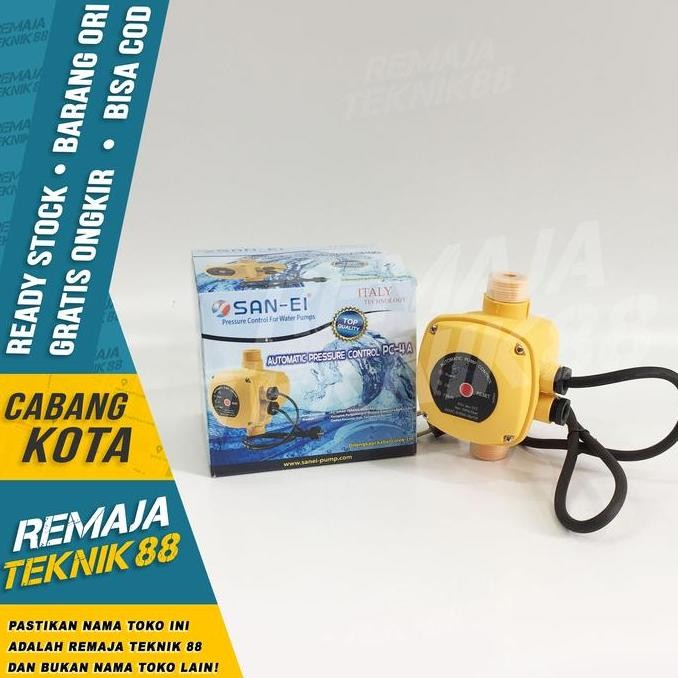 Otomatis Pompa Dorong / Radar Pelampung Toren Tangki Merk San-Ei Pc4 Best Quality