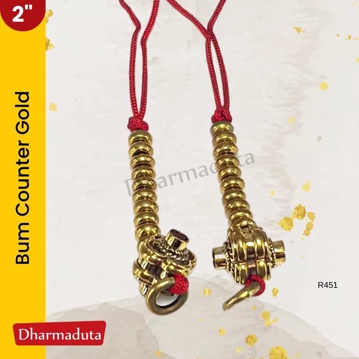 Bum Japamala Counter Vajra Bell Alat Ritual Buddha Tantrayana Tibet Original Dan Terpercaya