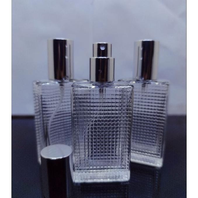 Botol Bintik Sebelah 30 Ml Botol Parfum Kosong Spray Drat Putar Lusin