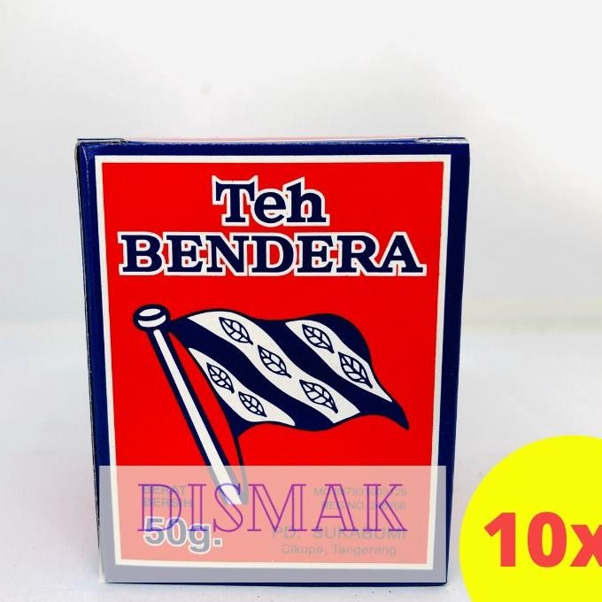 

SALE! TEH TUBRUK BENDERA VANILLA 10X50G - TEH TRADISIONAL RASA VANILLA WANGI