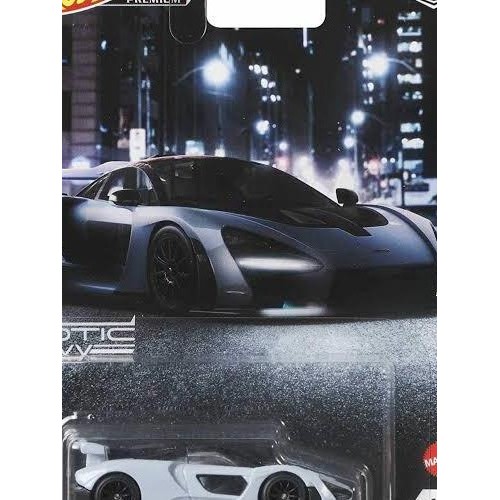 Hot Wheels Premium McLaren Senna Exotic Envy ban karet