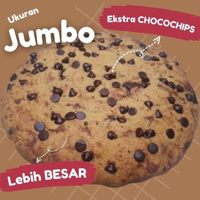

giant cookies || cookies jumbo 300gram || cookies viral variasa matcha ,original tulis di pesan/catatan