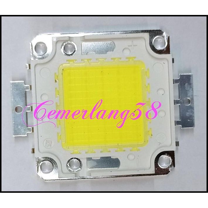HPL 50W 1 High Power LED 50 Watt White Lampu Sorot 6000k - 6500k