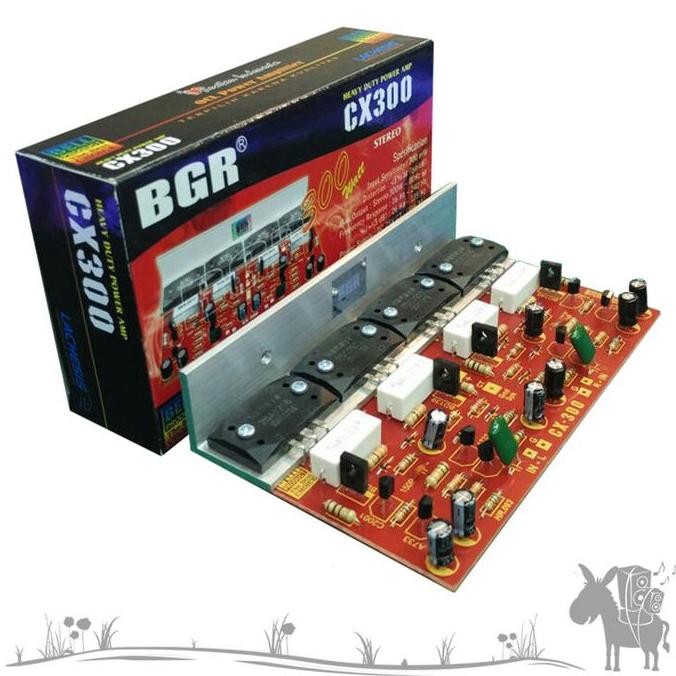 JB KIT POWER AMPLIFIER AMPLI STEREO CX 300 OCL SYSTEM (2X1) BELL BGR None