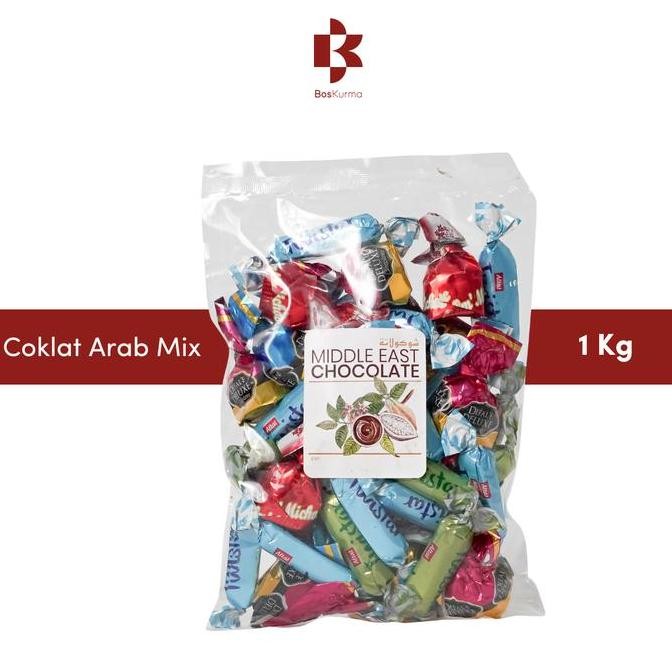 

Coklat Arab Mix 1 kg Cokelat Turki Mix Haji Umroh Chocolate Food Snacks Cemilan Manis coklat lebaran