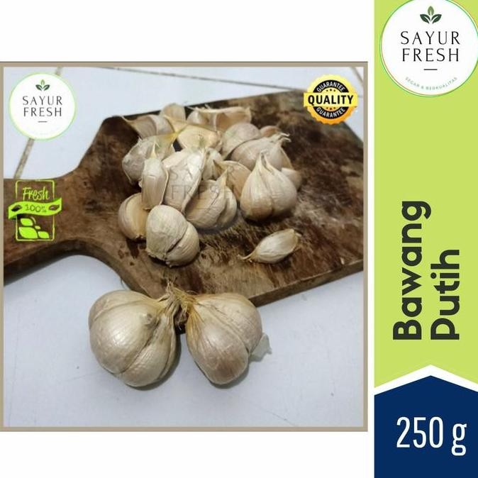

Original Bawang Putih Kating Premium 250gr - Bawang Segar Aroma Tajam